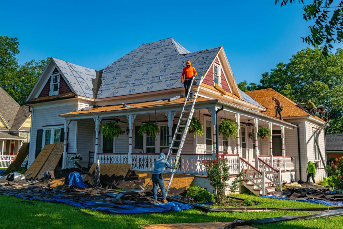 Roof-repairs